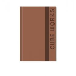 Matrikas CW-P-JRNL-A6+-BROWN Cube Works Privy Journal, Size 103 x 160mm, Brown Color, Ruled
