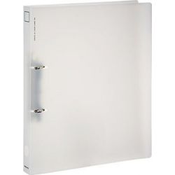 Solo RB 702 Ring Binder-2-D-Ring (Rado Lock), Ring Size A4inch, Frosted White Color