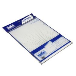 Solo CH 111 Clear Holder, Size F/C, Transparent White Color