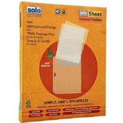 Solo SP 201 Sheet Protector (Topnotch Pockets), Size A4, Transparent Color