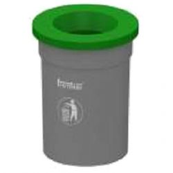 Frontier FLB-80 Bin with Funnel Shaped Lid, Capacity 80l