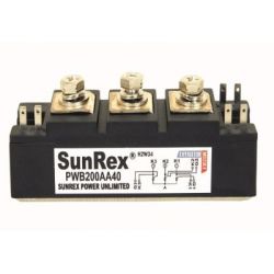 Sunrex PWB200AA40 Thyristor Module, Current 200A, Voltage 300-600V