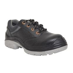 Hillson Nucleus Safety Shoes, Size 6, Sole Type Double Density PU Moulded, Toe Type Steel Toe