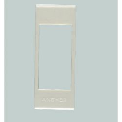 Anchor 33703 AG Penta Color Frames for Switch Size,Current Rating 6A, Color Pastel Azul Grey