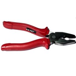 Ketsy 576 Combination Plier with Red Sleeve, Size 7inch