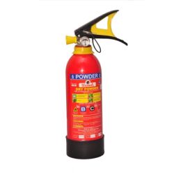 Universal T015015139-9011 ABC Fire Extinguisher, Class ABC, Capacity 1kg, Discharge Time 8sec