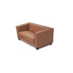 Wipro Alysia Lounge Sofa, Type 1 Seater, Upholstery Black Leatherette