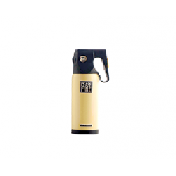 Ceasefire Powder Based Car & Home Fire Extinguisher, Capacity 0.5kg, Can Height 267.5mm, Diameter 75mm, Color Ivory
