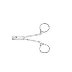 Roboz 65-9902 Ring Handle Ear Punch, Size 2mm, Length 4inch