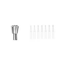Roboz RS-6282C-33-1/2 Carbide Inverted Cone Burrs, Lemgth 1.75inch