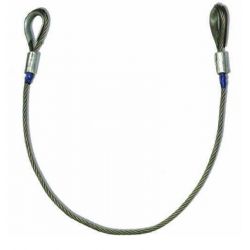 Udyogi Wire Rope Sling, Length 2m, Strength 15kN
