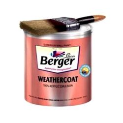 Berger A28 Weather Coat Long Life Emulsion, Capacity 9l, Color N1