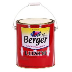 Berger 705 Luxol Gold Satin Enamel, Capacity 20l, Color WO
