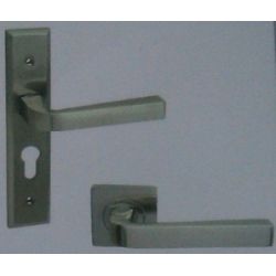 Archis Mortice Handle Eco Set with Knob & Dimple Key Cylinder(60 KxL-DK)-SN-SPA-31