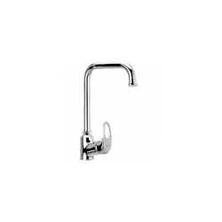 Single Lever Extended Basin Mixer (8") with 450mm Long Connection Pipes