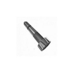 Indian Tool HSS Taper Shank Left Hand Slot Milling Cutter, Diameter 35mm, Effective Length 32mm, Overall Length 157mm