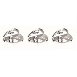 Osian C-2063 Stainless Steel Shop Dish, Series Centro, Length 5.6, Width 3.6