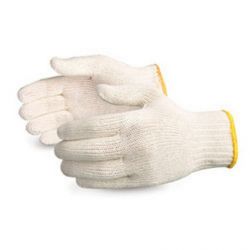 PNR Impex Nylon Knitted Gloves, Color White