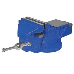 Tusk MVF04 Bench Vice, Size 4inch, Base Fixed, Jaw Opening 100mm, Body Material Cast Iron, Weight 7.5kg