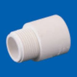 Astral M 336-010 UPVC Male Adapter PVC Threaded, Size 25mm