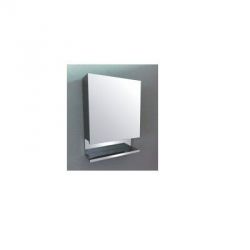 Elegant Casa SS-014 Bathroom Cabinet, Main Cabinet Size 600 x 450 x 140mm, Material Stainless Steel