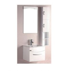 Elegant Casa PVC-214 Bathroom Cabinet, Main Cabinet Size 540 x 460 x 420mm, Mirror Size 800 x 500mm, Side Cabinet 800 x 240 x 140mm, Material PVC