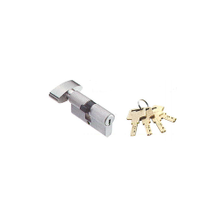 Quba One Side Key/Knob Cylinder With Regular Key (4 Key)-1 Pc