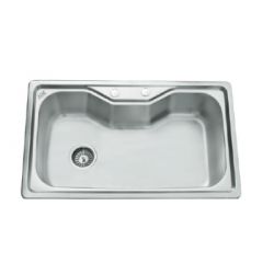 Jim Kitchen Sink, Shape S/Bowl 1, Overall Size 25 x 20 x 8inch, Bowl Size 22 x 17inch