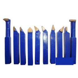 Generic Lathe Tools H.S.S. Tipped Set