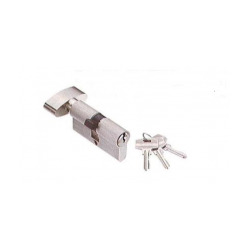 Quba One Side Key/Knob Cylinder with Regular Key (3Key )-1 Pc