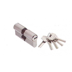 Quba Both Side Key Cylinder with Computer Key (5Key )-1 Pc