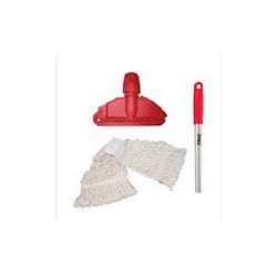Amsse Kent Cotton Regular Mop System - Red
