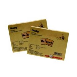 Oddy '1.5 X 2' Self Stick Repositionable Note Pad 100 Sheets (Set of 20 Pads)- RS 1.5X2-1 Item