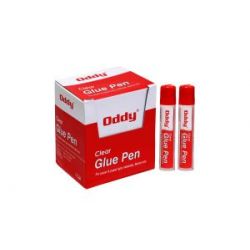 Oddy Clear Glue Pen - ILU Glue Pen 50ml (Set of 20)- CGP-50-1 Item