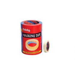 Oddy 18 mm Super Strong Self Adhesive Masking Tape-20 Mtrs. (Set of 2)- MT-18-20-1 Item
