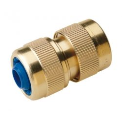 Gajanand Hose Connector, Color Blue, Size 20 x 15mm