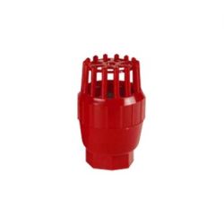 Medium Foot Valve, Color Red, Size 100mm