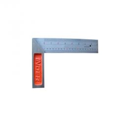 Inder P-124A Try Square Level, Weight 0.24kg, Size 6inch, Type Stainless Steel Blade