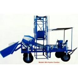 Portable Hydraulic Mixer With Tower Hoist-100ft,12hp