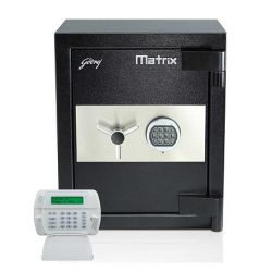 Godrej SEMS4819 Electronic Safe, Model Matrix 3016 - El With I-Warn, Weight 230kg, Size 895 x 536 x 546mm