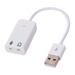 Moselissa USB Sound Card 3D Virtual 7.1