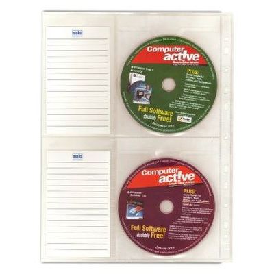 CD Bag 80 Sleeve CD DVD Blu Ray Disc Carry Case Holder Storage Ring Binder  Bag - Walmart.com