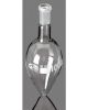 Glassco 062.202.06 Pear Shape Flask, Socket Size 14/23mm