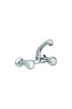 Parryware T3534A1 Jasper Wall Mounted Sink Mixer, Color Silver