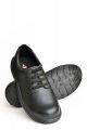Hillson U4 Safety Shoe, Size 6, Sole Type Flexible PVC, Toe Type Steel Toe, Style Low Ankle