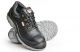Hillson Nucleus Safety Shoe, Size 8, Toe Type Steel, Color Black