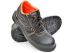 Hillson Beston Safety Shoes, Size 9, Sole Type Moulded PVC, Toe Type Steel Toe