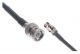 Generic RG58 Low Noise Coaxial Cable with BNC Plug & Socket, Wire Length 500mm