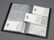 Solo BC 801 Business Cards Holder - 120 Cards, Grey Color