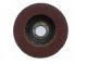 CUMI Brown Aluminium Oxide Wheel, Size 100 x 25 x 19.05mm, Grit R5